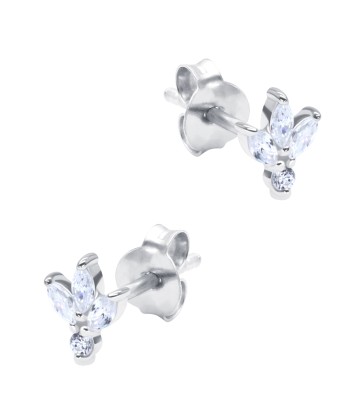 Gorgeous CZ Stone Silver Stud Earring STS-6275